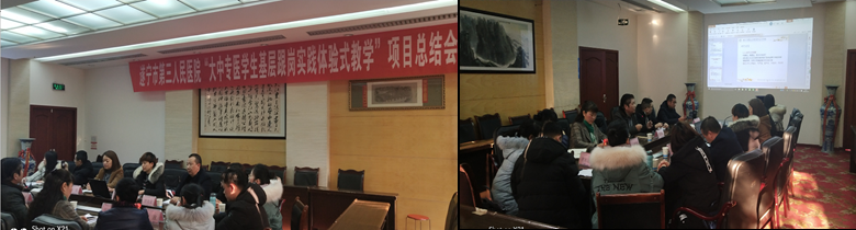我院召开“大中专医学生基层跟岗实践体验式教学”项目总结会