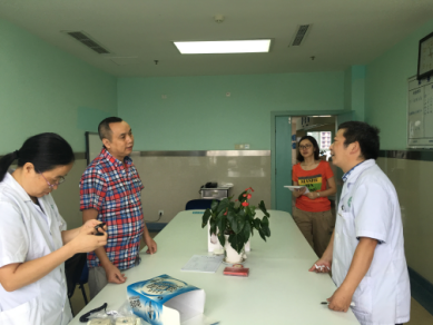 遂宁市第三人民医院认真开展创建全国文明城市督导检查