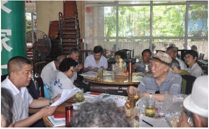 我院退休党支部开展“两学一做”主题党日活动