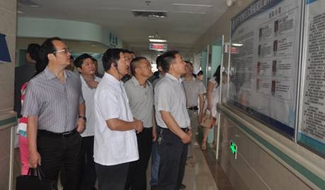 区人大领导来院调研医院发展建设工作