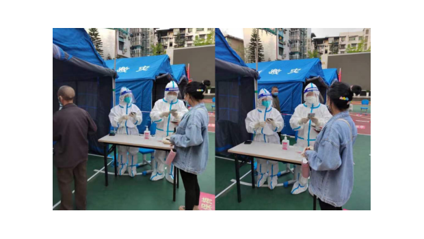 奋战在抗疫一线的功能科“超人”