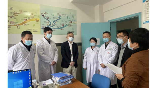 一体化发展 携手关爱治艾——遂宁市中心医院院长陈亮到我院调研艾滋病防治工作情况