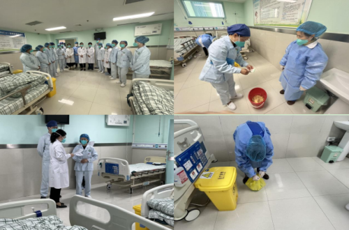 市三医院开展院感暴发应急演练